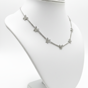 Butterfly Charm Link Necklace
