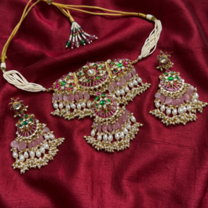 Ruby, Emerald & Rose Quartz Heritage Choker