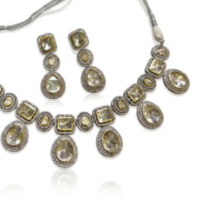 The Pearl Pavé Chevron: Multi-Strand & Polki-Inspired Suite