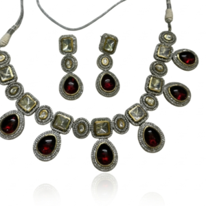 Deep Crimson & Pavé Halo Suite