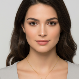 Gold-Plated Evil Eye Chandelier Pendant Necklace