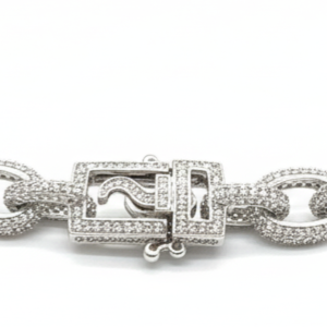 Ethereal Pavé Oval Link Choker