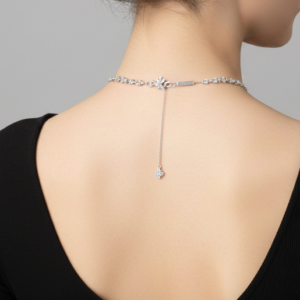 Majestic Amethyst Emerald-Cut Tennis Necklace