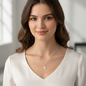 Midnight Pearl Dual-Strand Layered Necklace