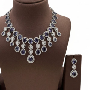 Rose-Tinted Grandeur (Silver-Finish Dual Layer Set)