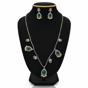 Divine Ganesha Antique Temple Necklace Set