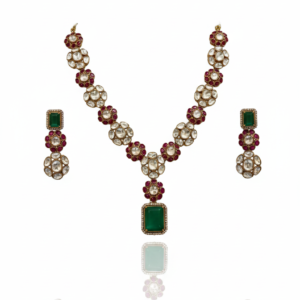 Divine Ganesha Antique Temple Necklace