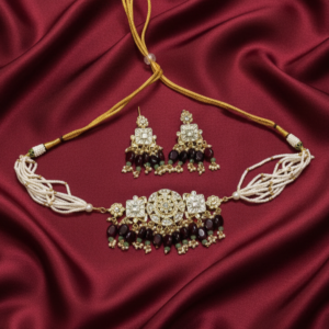 Grand Mirror-Inlay Chandelier Bib Set