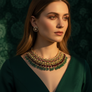 Heritage Polki-Style Statement Suite