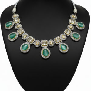 Sapphire & Mother-of-Pearl Choker Set